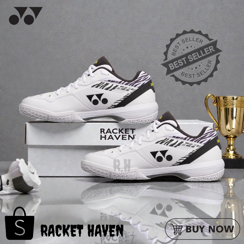 Sepatu Shb65z3 White Tiger Power Cushion Synthetic Leather Rubber Sole Ukuran 39.5-45