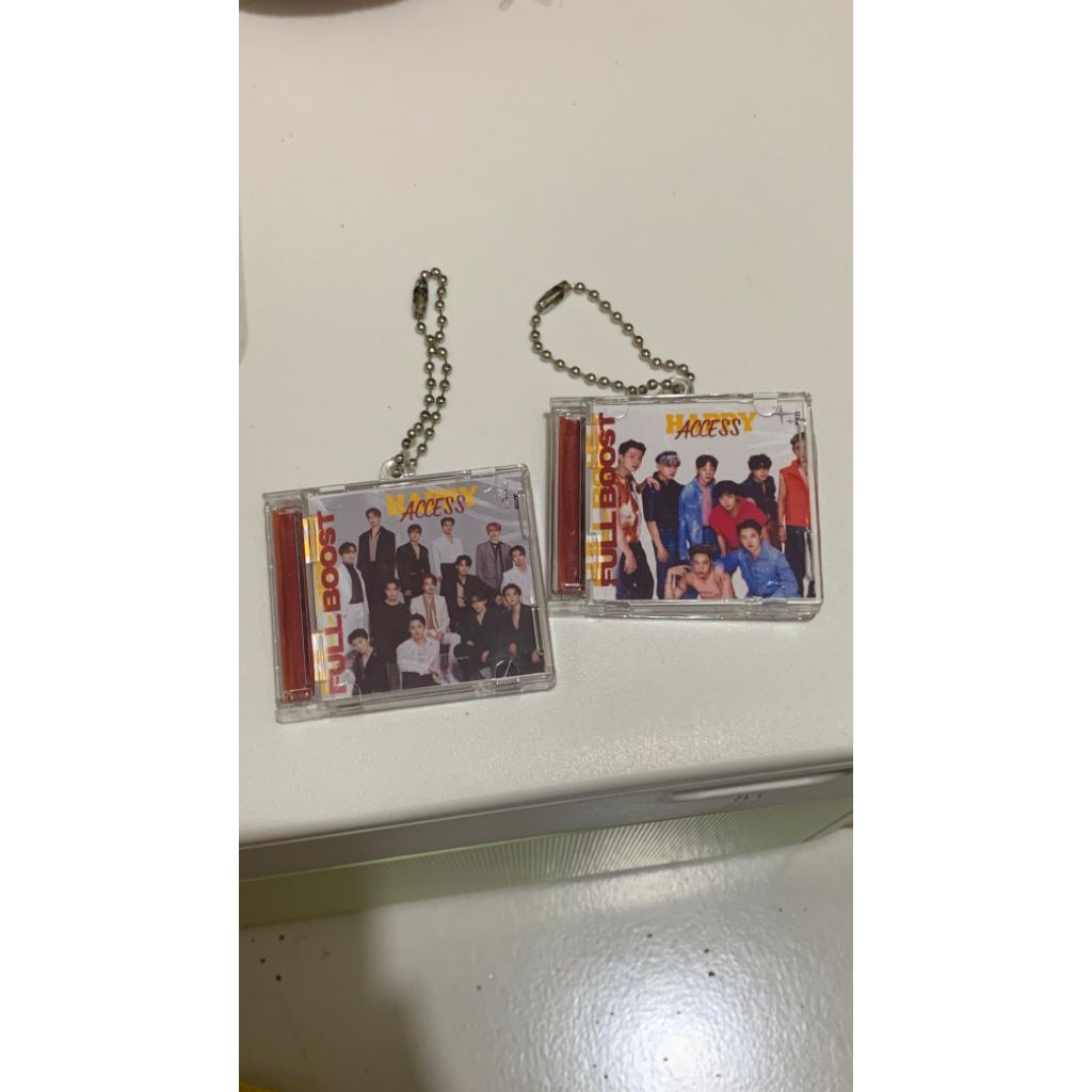 Keychain Kpop Mini CD Support NFC
