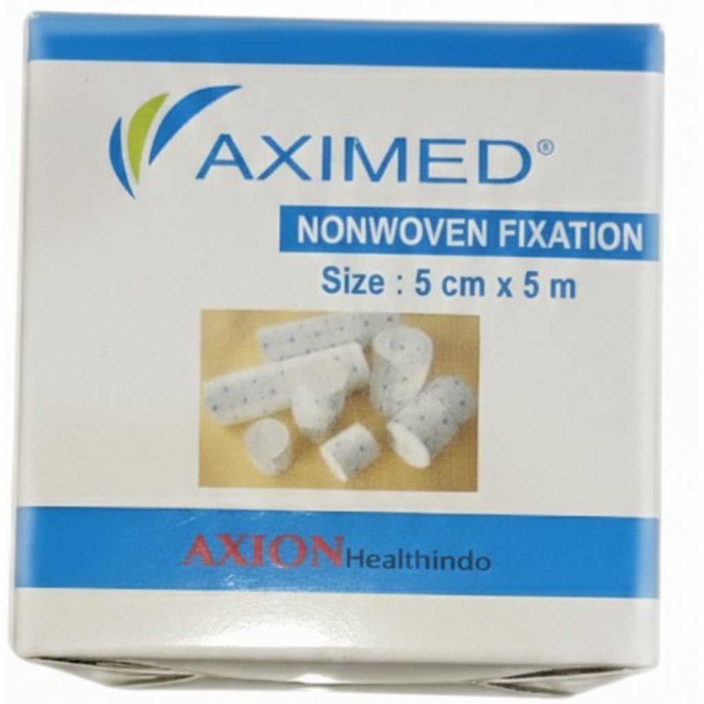 Aximed Nonwoven Fixation Tape 5cm x 5m - Plester Perban Penutup Luka