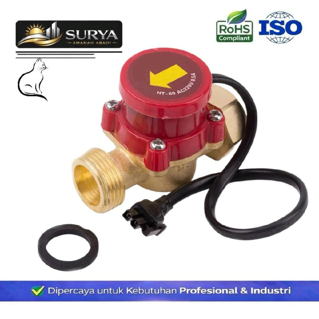 SAA - Flow Switch Otomatis Pompa Booster 1" - 1" Water Flow Switch