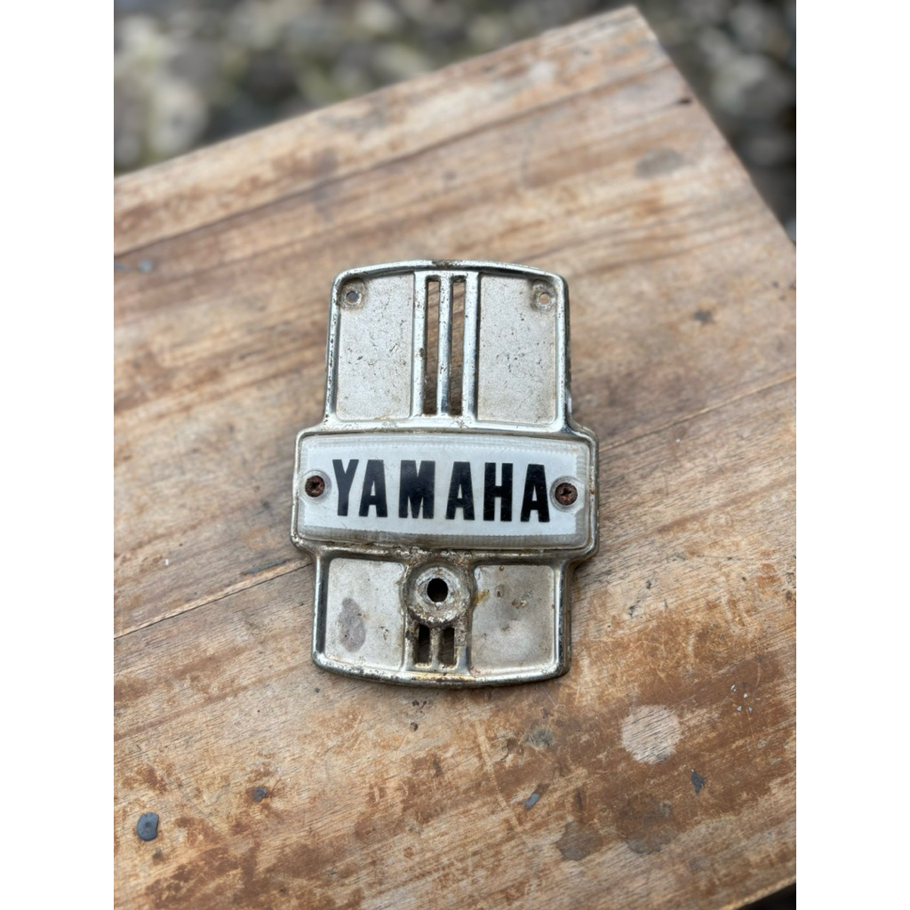 emblem panel lampu senja yamaha u5 u7 original copotan