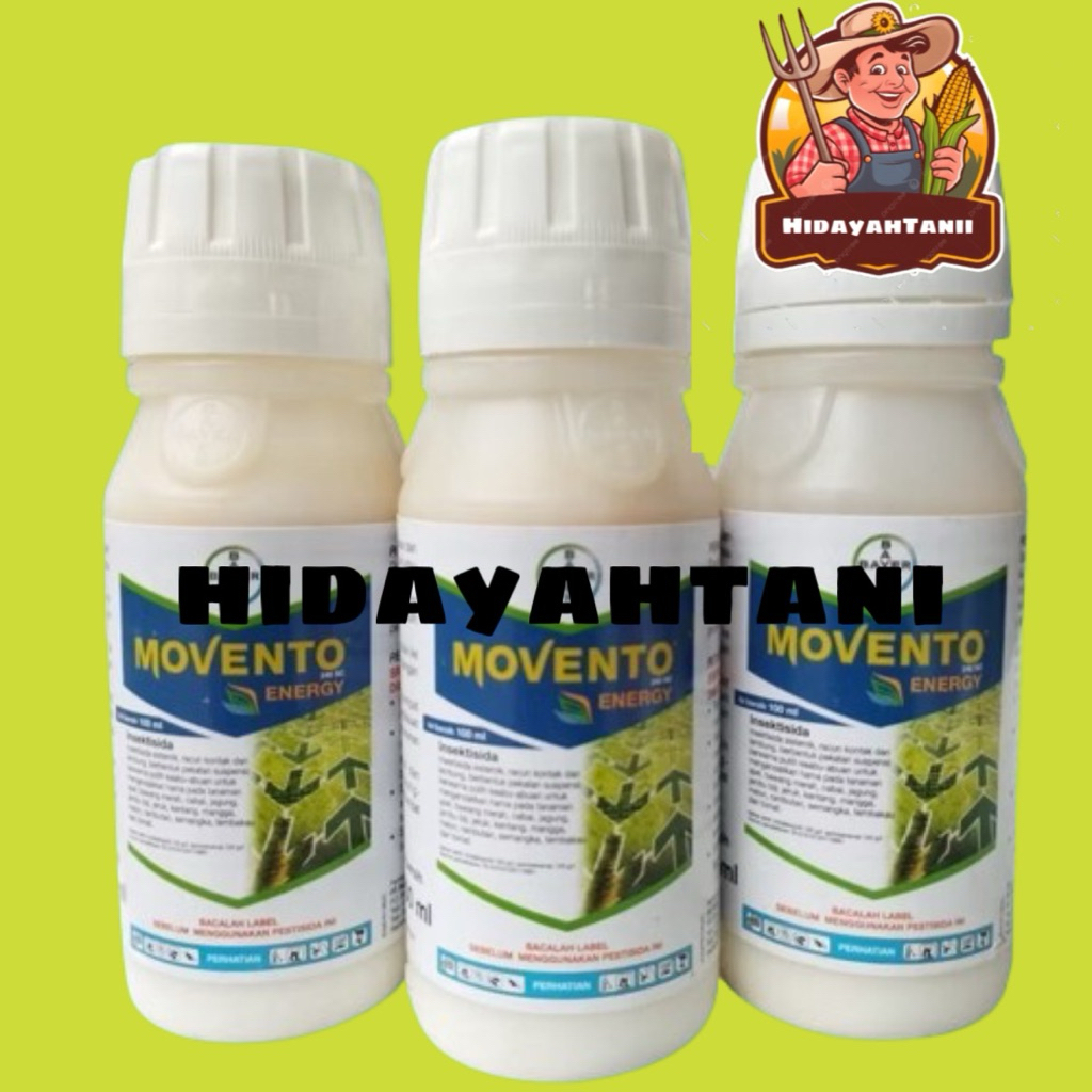 Movento Energy 240 SC 100 ml Insektisida Imidakloprid 120 g/l  Basmi  Wereng Kutu Kebul Thrips Bayer