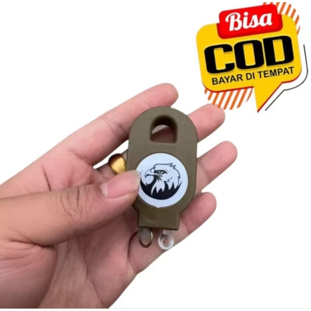 Perangkap Jebakan Burung Otomatis Outdoor Dengan Desain Simpel Dan Logo Khas Burung Tali Kuat