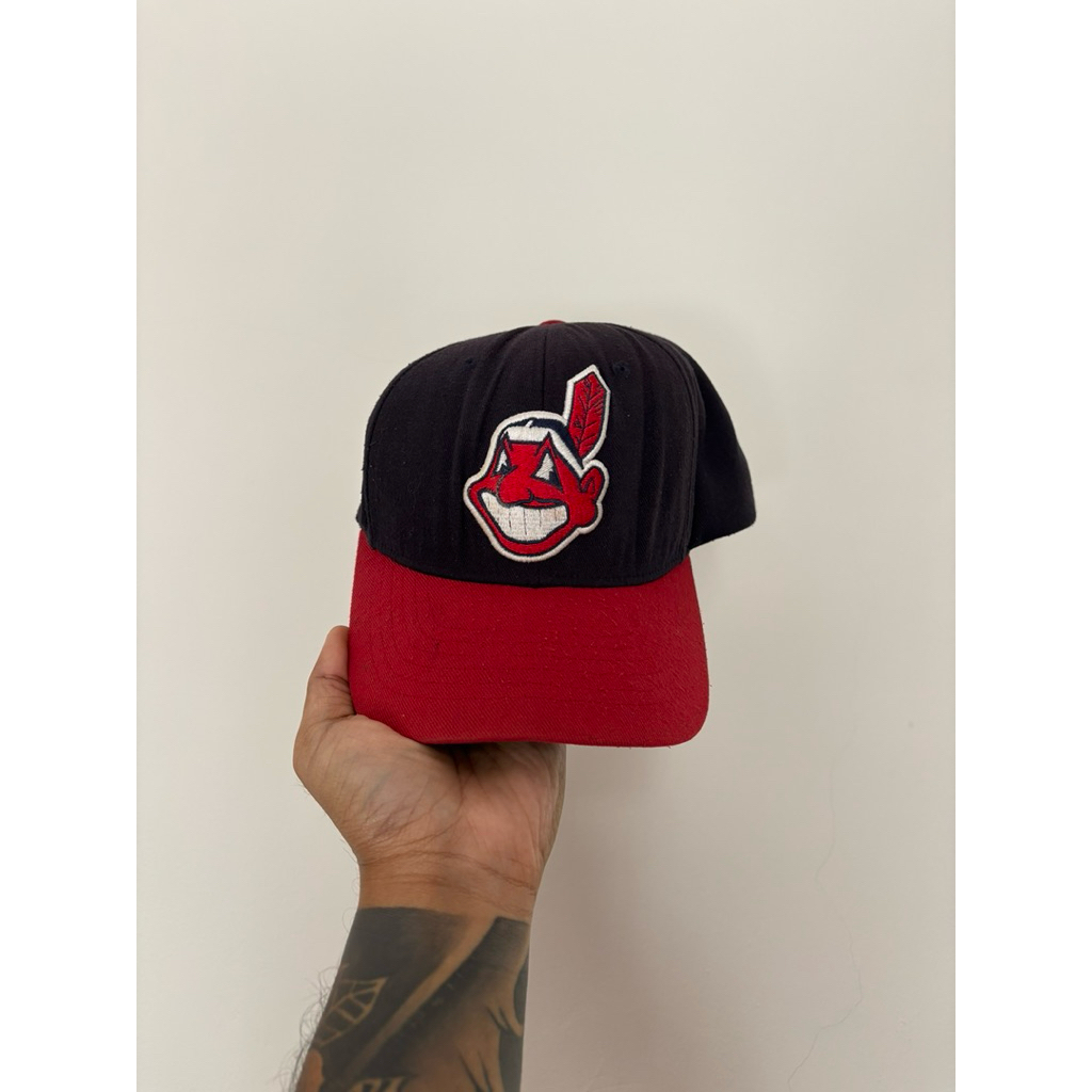 MLB Cap - Cleveland Indians - Navy/Red