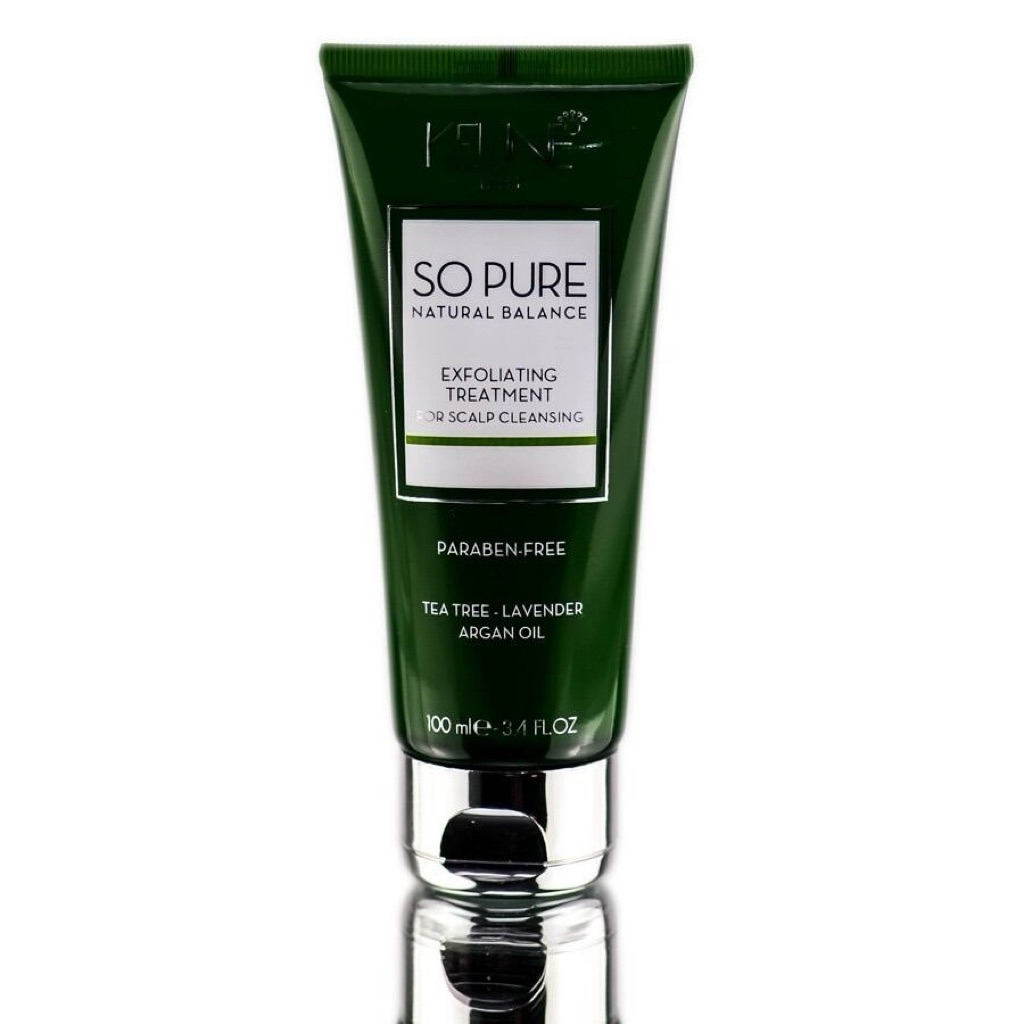 [ORIGINAL] Keune So Pure Exfoliating Treatment - 100ml | Obat Anti Ketombe Terbaik