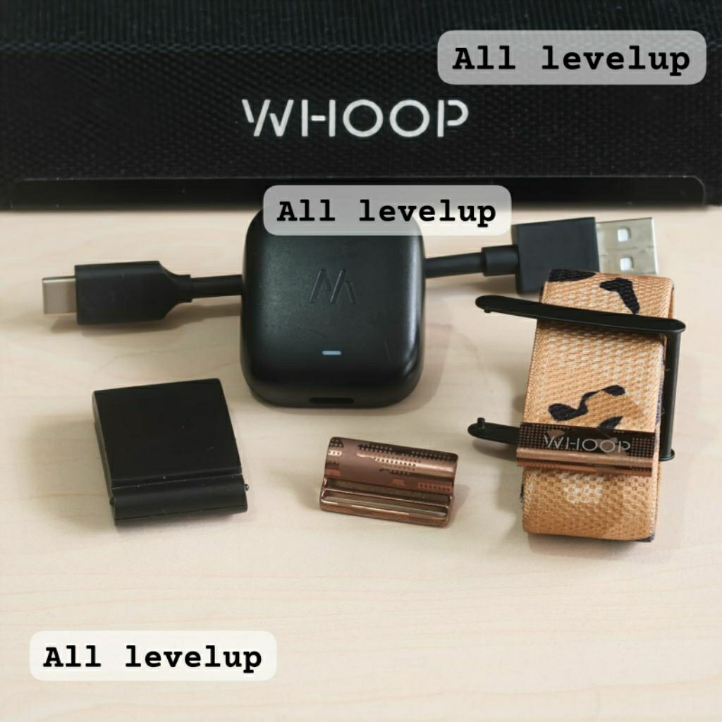 Whoop 4.0 Health Fitness Yoga Gym Padel cycling sepeda Camo sand strap BTW bike to work dahon hummin