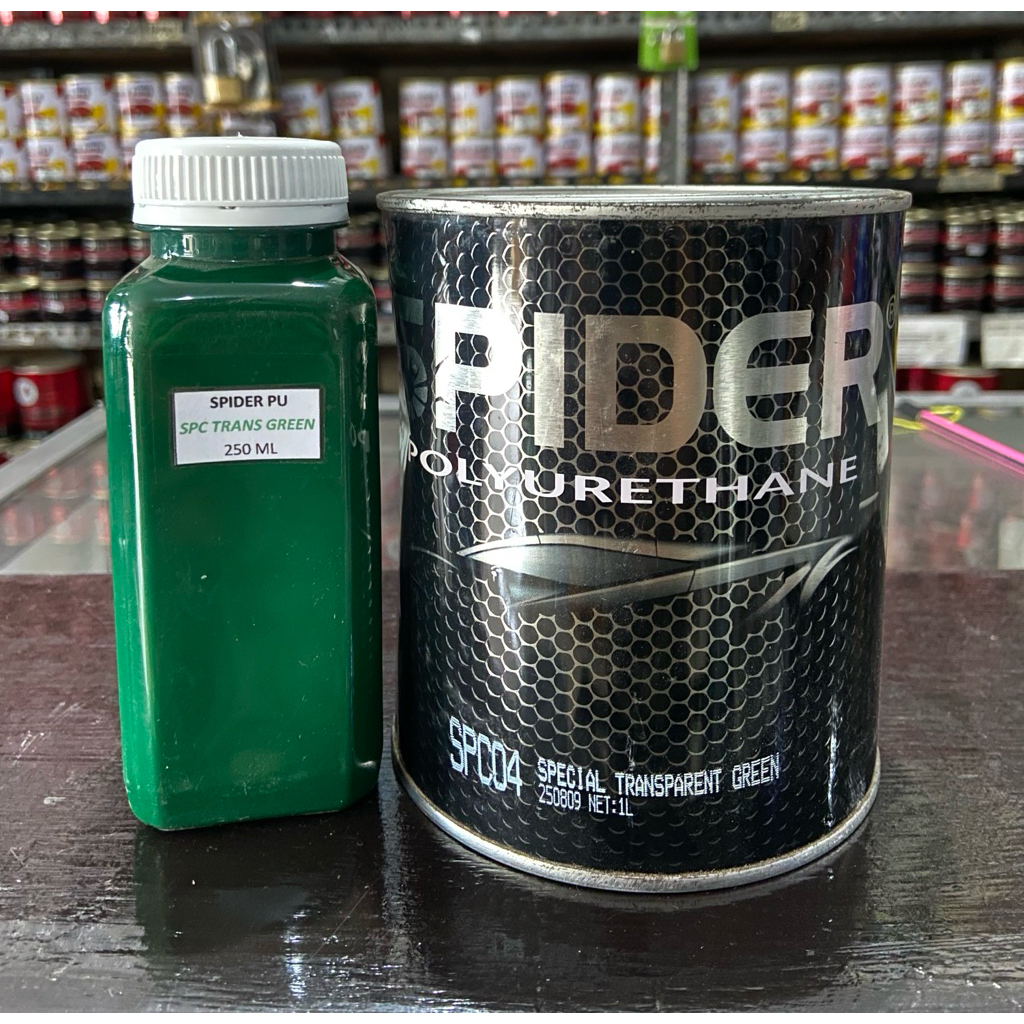 Cat spider candytone green spc 04 jenis PU