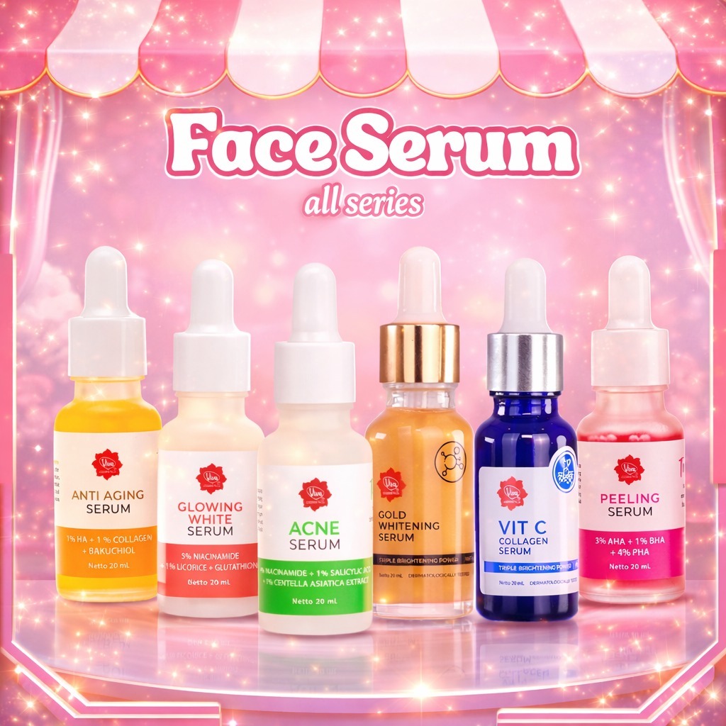 Viva Face Serum - Peeling Serum - Viva Glowing White Serum - Viva Anti Aging Serum - 20ml - Acne Ser
