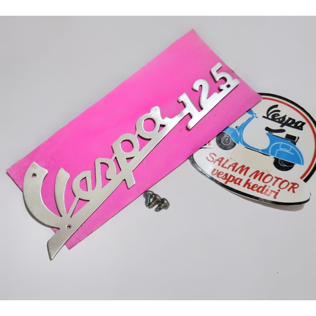 emblem vespa layar depan vespa 125 emblem body depan vespa klasik vespa125 model latin