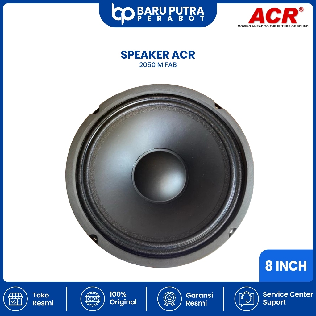 Speaker ACR Fabulous 8 Inch 2050M - Suara Mid Bersih