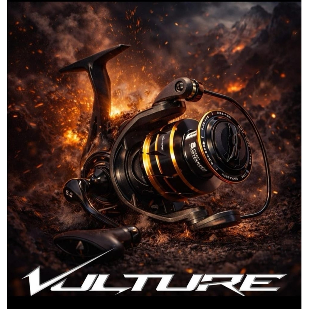 REEL DAIDO VULTURE 3000 TERBARU KATROL PANCING GALATAMA LELE BAWAL