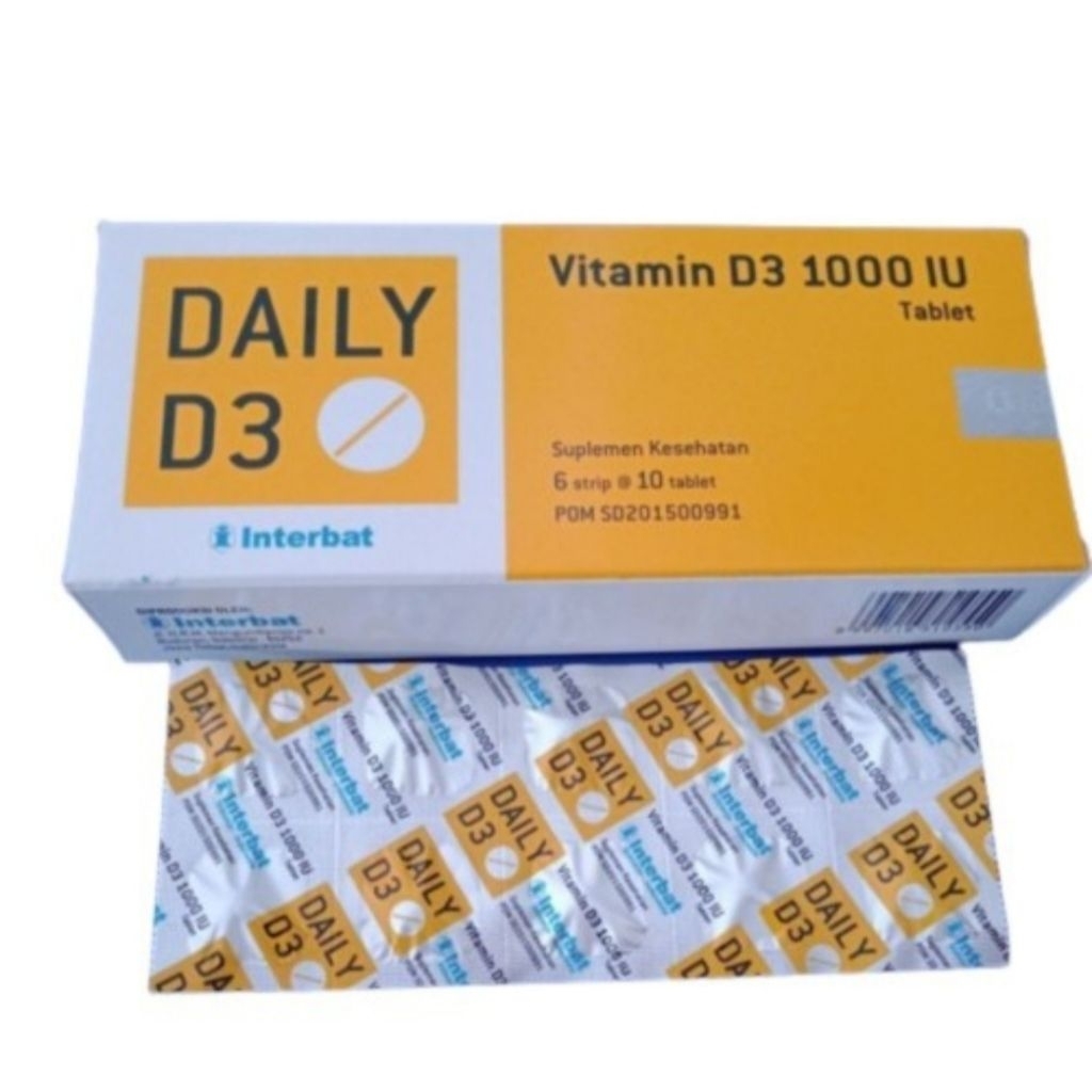 Daily D3 1000 tablet