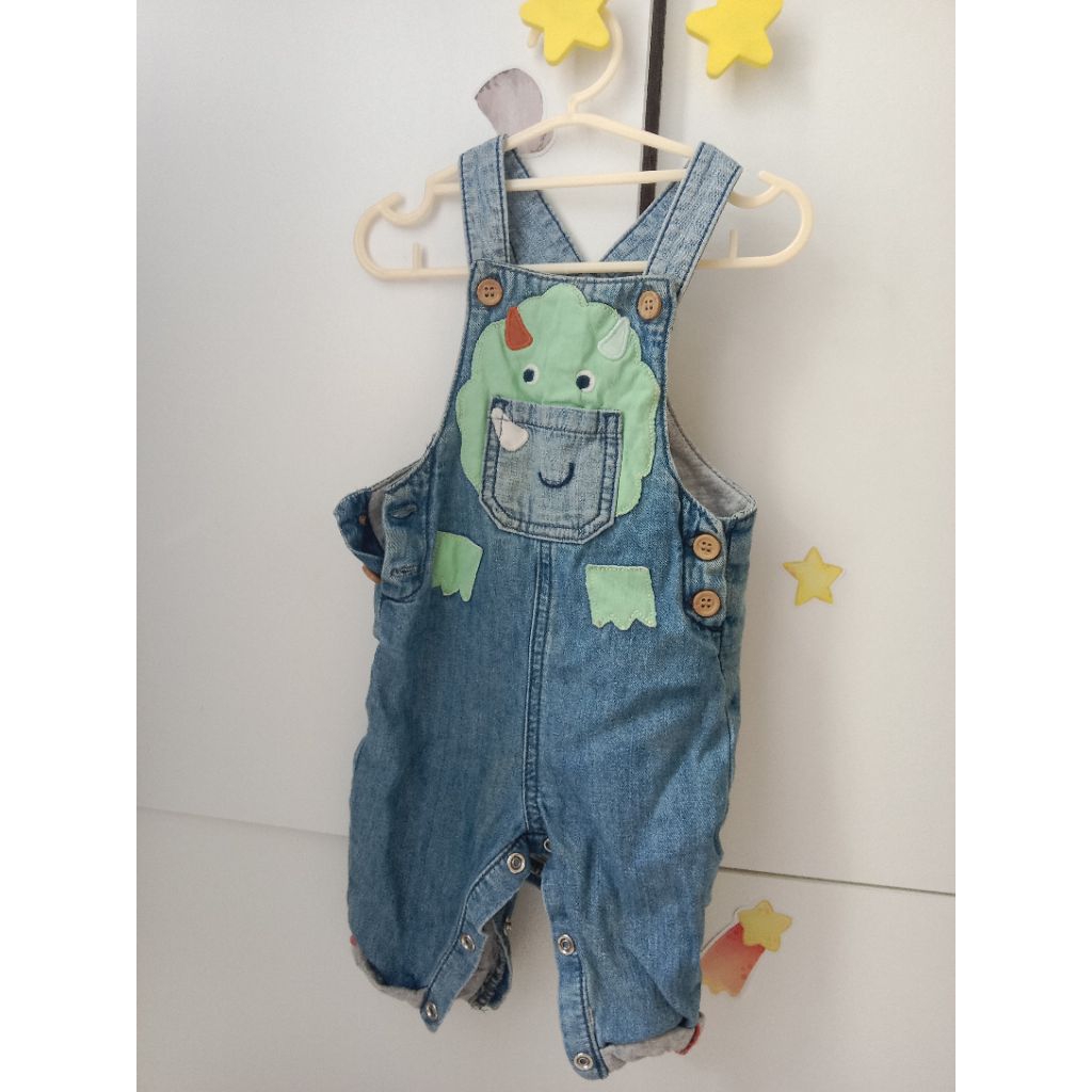 Mothercare overall baby set