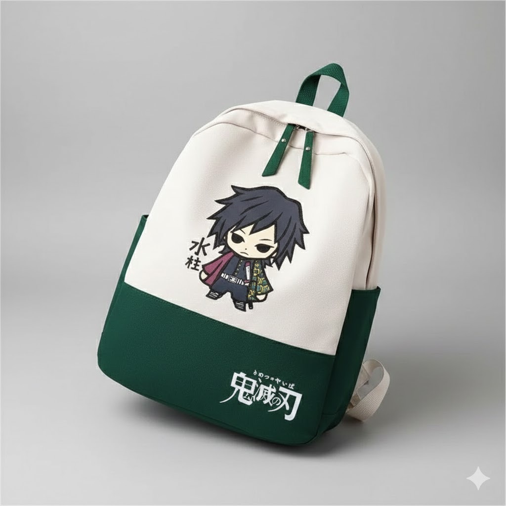 HKO Tas Ransel Anak Anime Demon Slayer BT 12 Tas Sekolah Karakter Anime Jepang