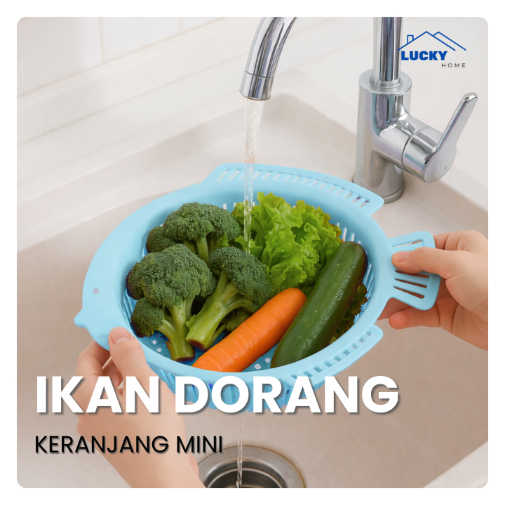 LUCKY HOME - KERANJANG IKAN DORANG/KERANJANG MINI/KERANJANG IKAN PLASTIK