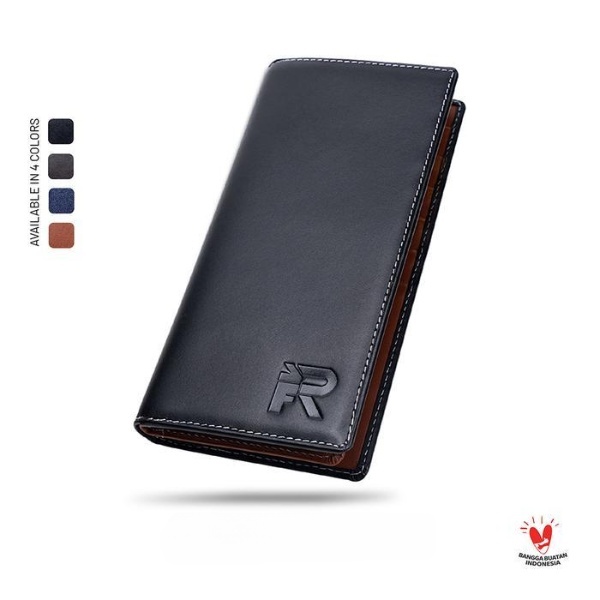 Eiger Wallet - Dompet Panjang Pria Bahan Kulit Asli Js24