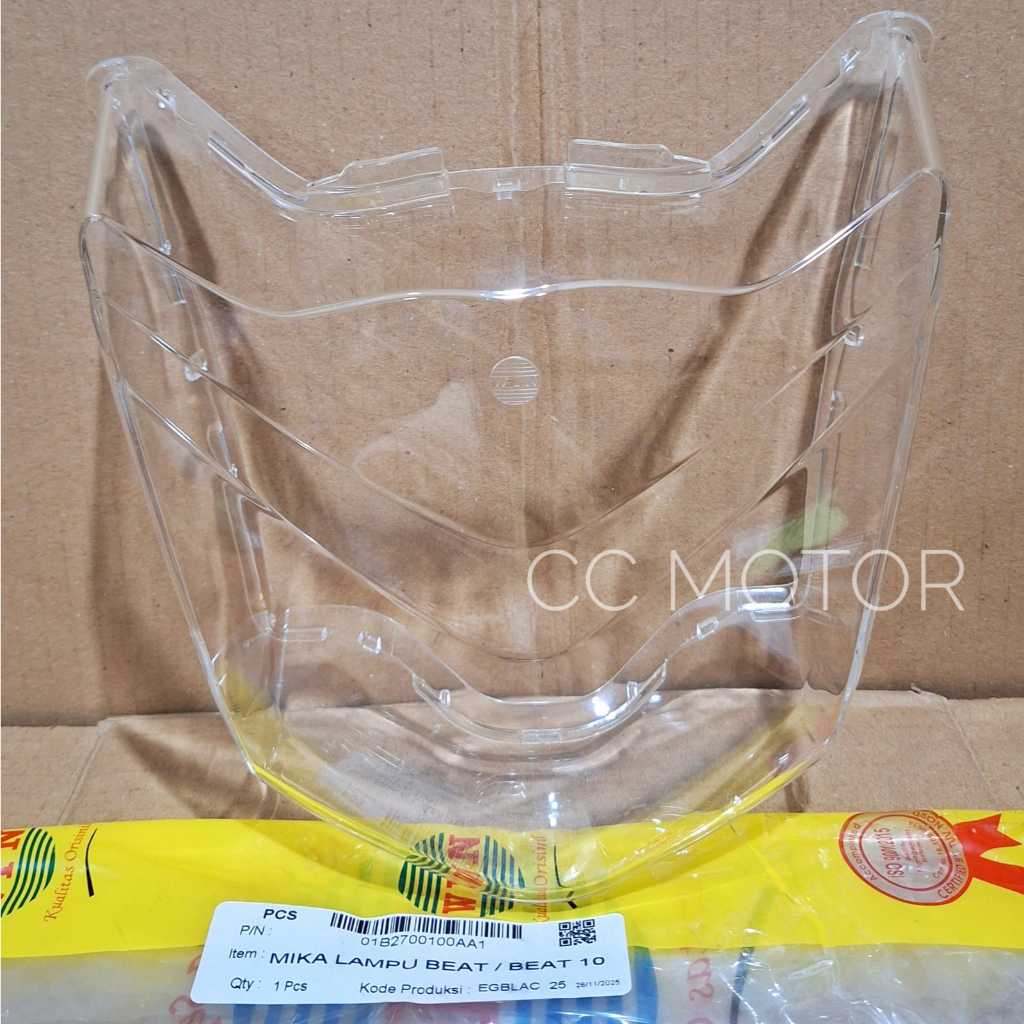 WIN Mika Kaca Lampu Depan Beat Karbu Carbu / Mika Lampu Depan Beat  / Mika Reflektor Beat