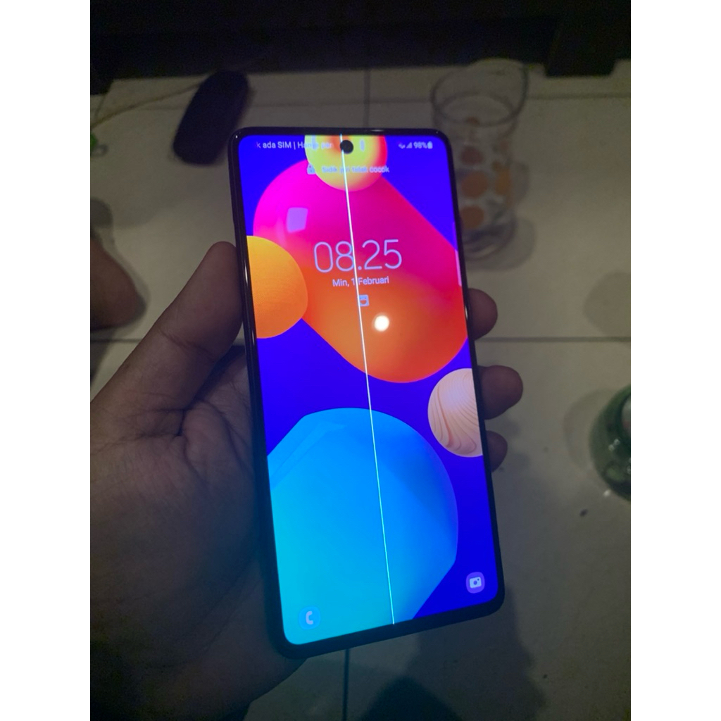 SAMSUNG GALAXY M62 ( LCD ONLY + FRAME ) Original 100% SEIN SAMSUNG