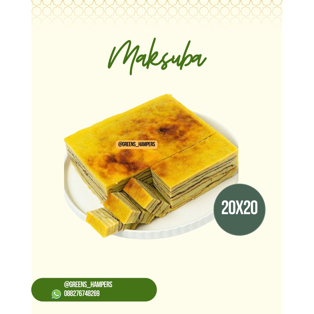 MAKSUBA KUE BASAH PALEMBANG (gosend)