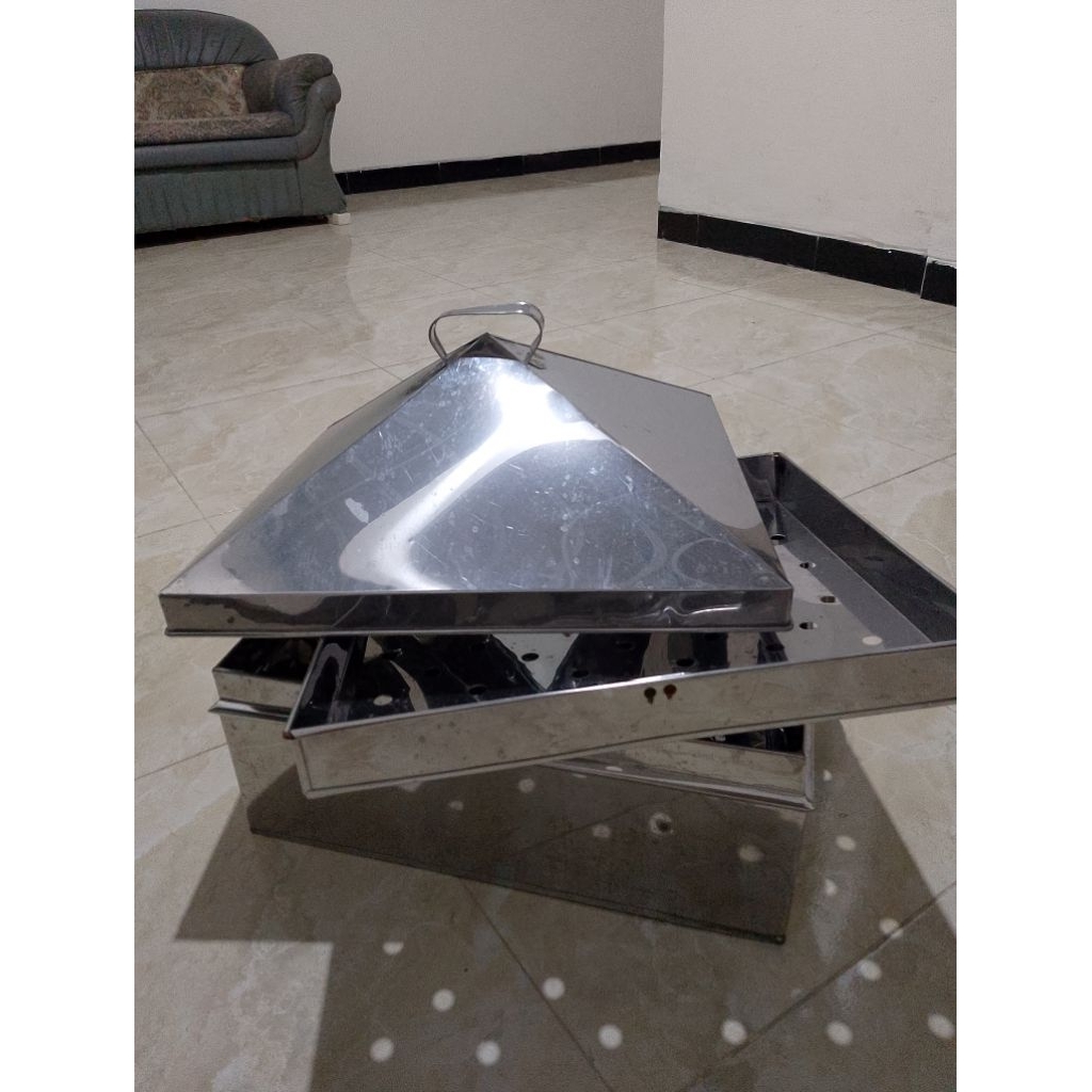 Dandang klakat kukusan stainless steel