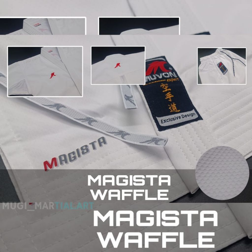 BAJU KARATE KUMITE MUVON MAGISTA WAFFLE ORIGINAL