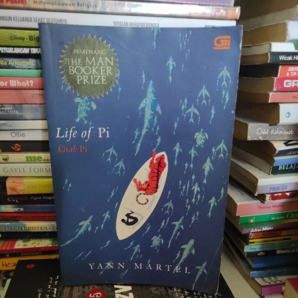 Novel Life of Pi - Kisah Pi - Yann Martel - Original