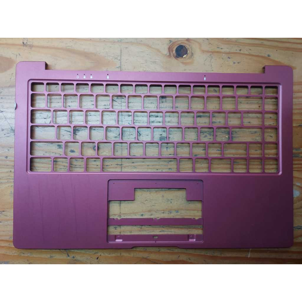 Casing Frame Keyboard Palmrest Laptop Axioo Mybook 14E Slimbook 14A Second Original Warna Merah
