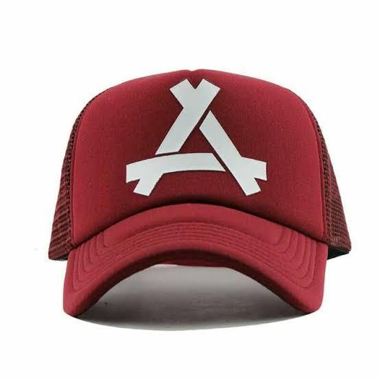 topi logo A - topi jaring logo inisial a