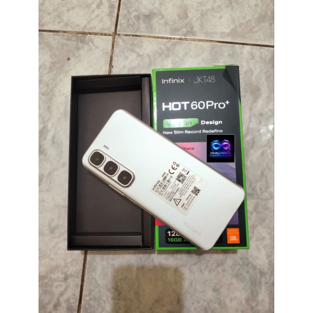 infinix hot 60pro plus 8/128 + 8/256 second fullset
