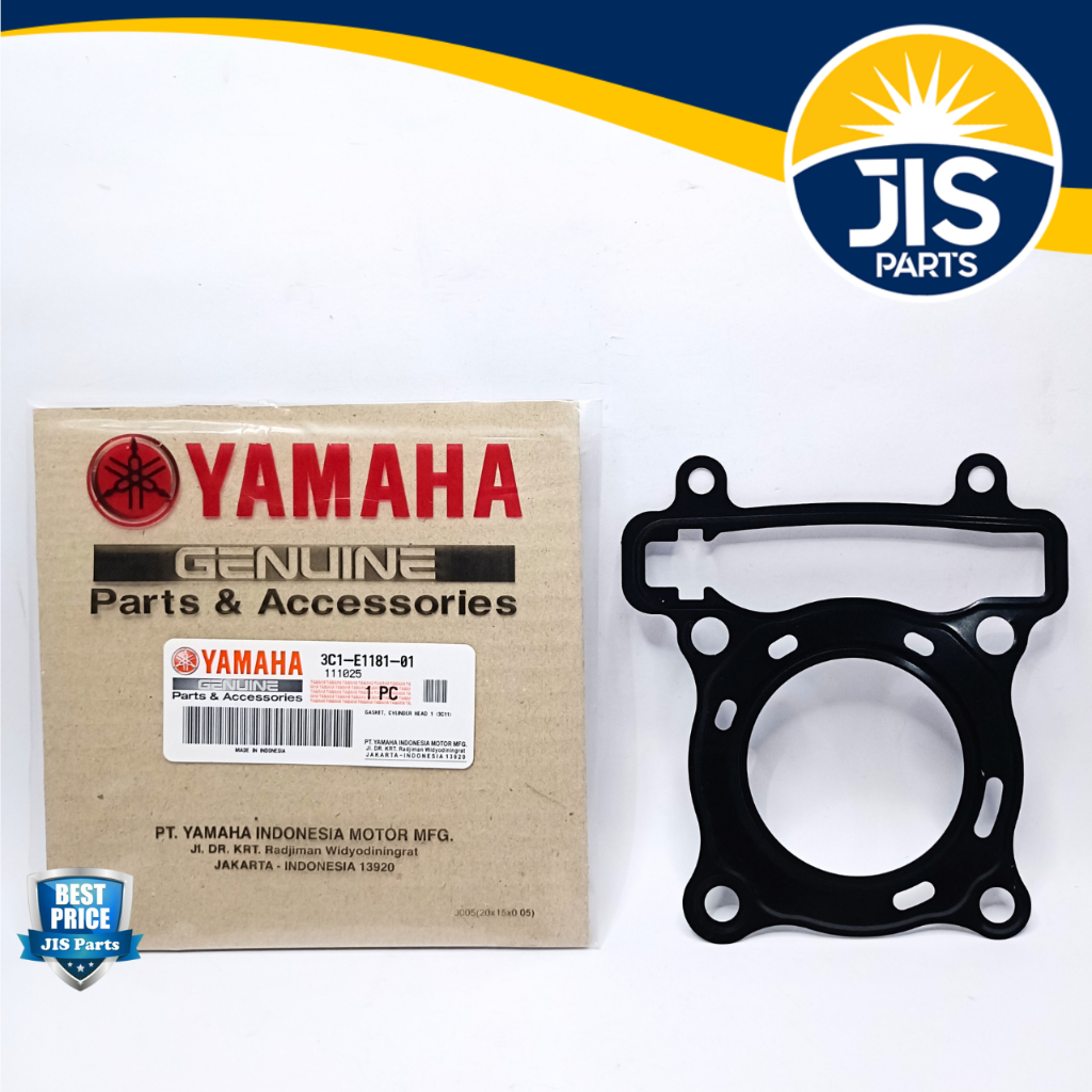 GASKET CYLINDER HEAD PAKING HEAD ATAS VIXION OLD ORIGINAL YAMAHA GENUINE PART