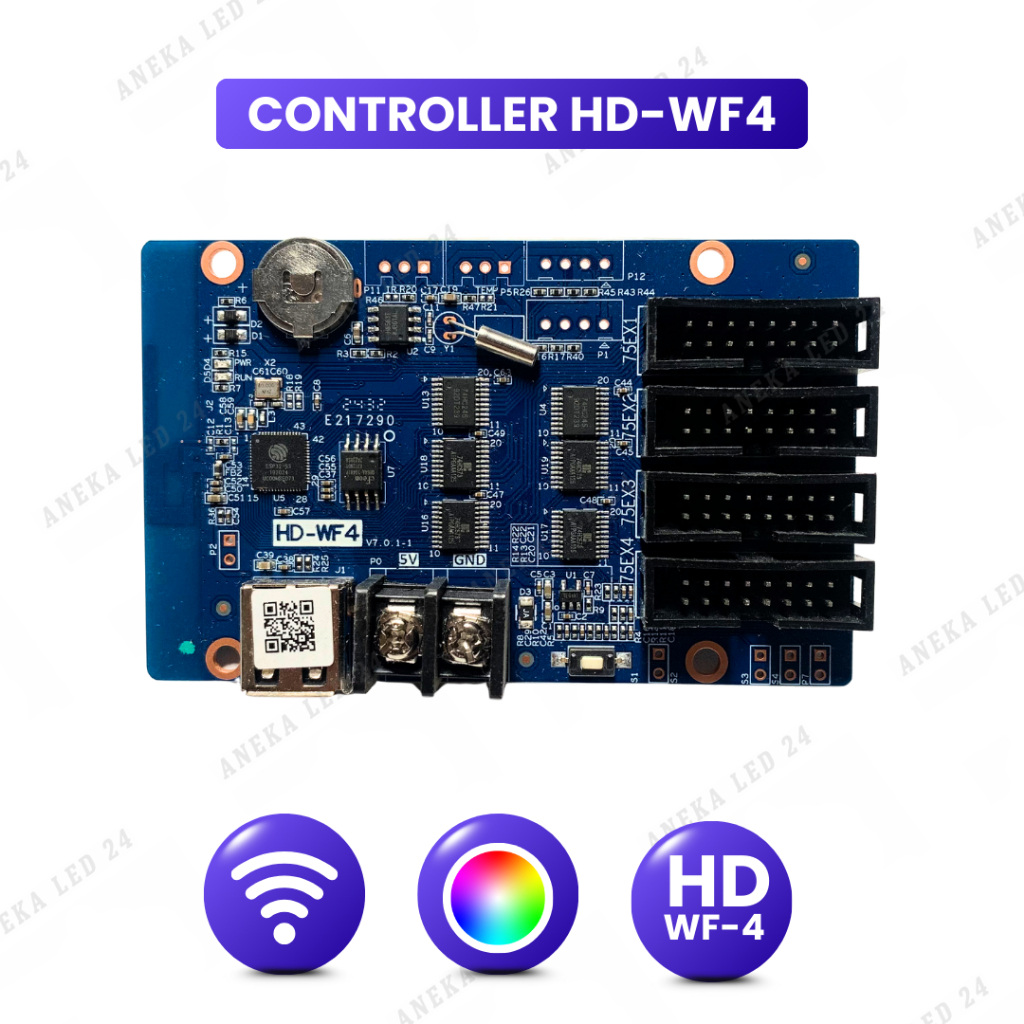 CONTROLLER HUIDU HD-WF2 HD WF2 RUNNING TEXT RGB FULL COLOR