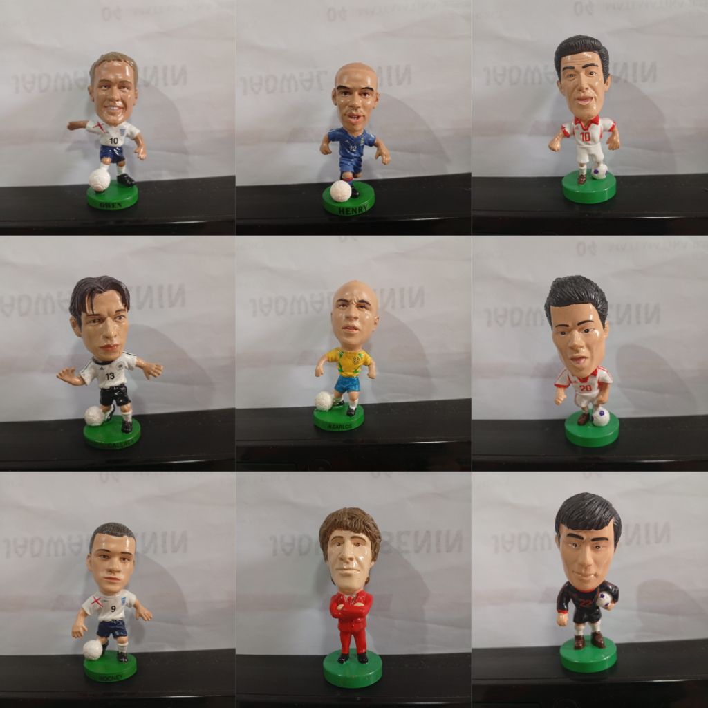 figure Football player Legend Pemain Bola Legendaris