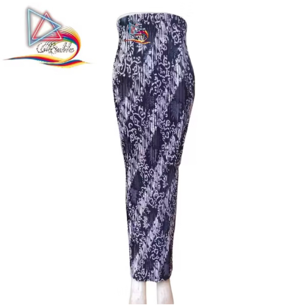 PRELOVED ROK PLISKET BATIK