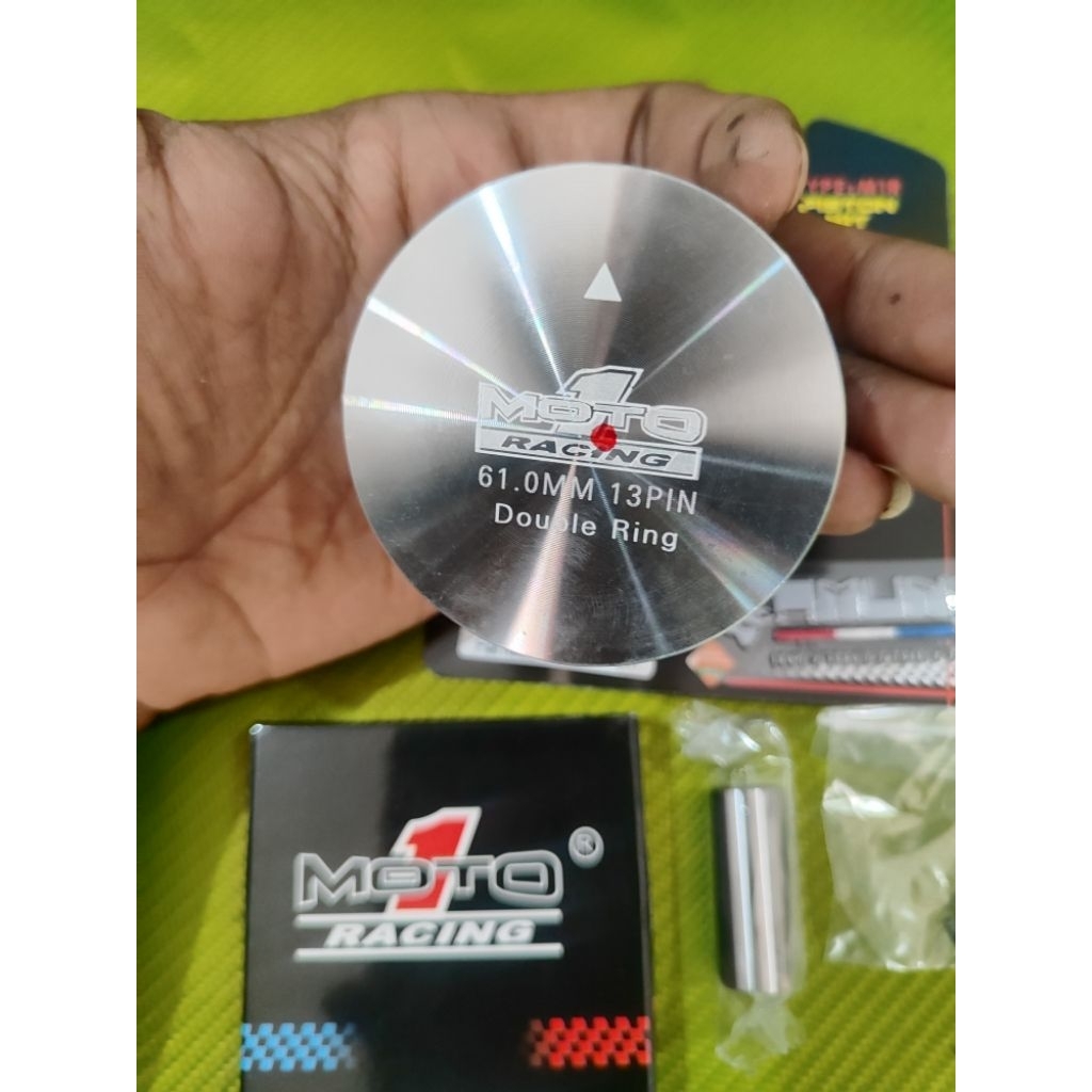 piston moto 1 forged 61 61mm pin 13