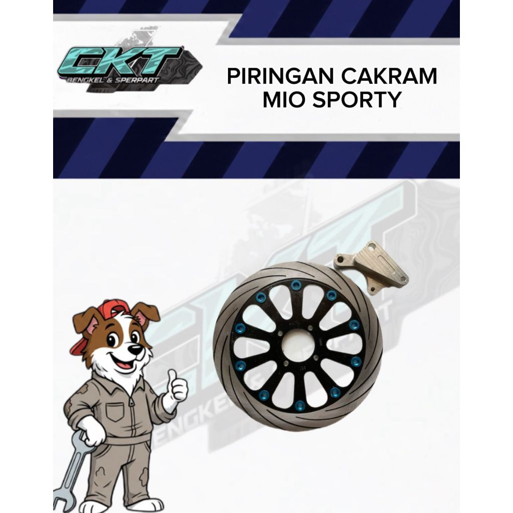 DISC BRAKE/PIRINGAN CAKRAM DEPAN VARIASI YAMAHA MIO 5TL SMILE