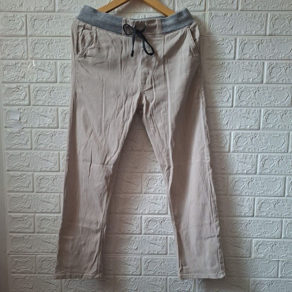 (PRELOVED) Celana Katun Chino Remaja Anak Tanggung