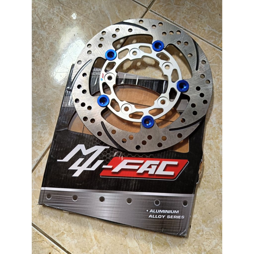 Piringan disk disc cakram 220mm mufac vario new 125 150 lubang 5