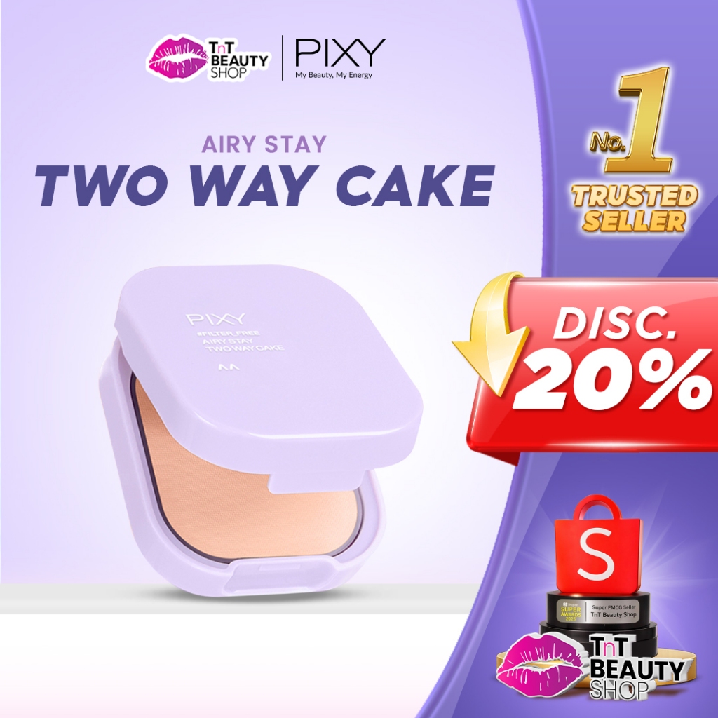 PIXY Filter Free Airy Stay Two Way Cake | TnT Beauty Shop