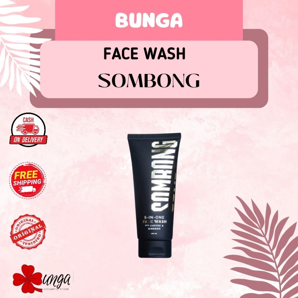 BUNGA-FaceWash Sombong, Sombong Face wash