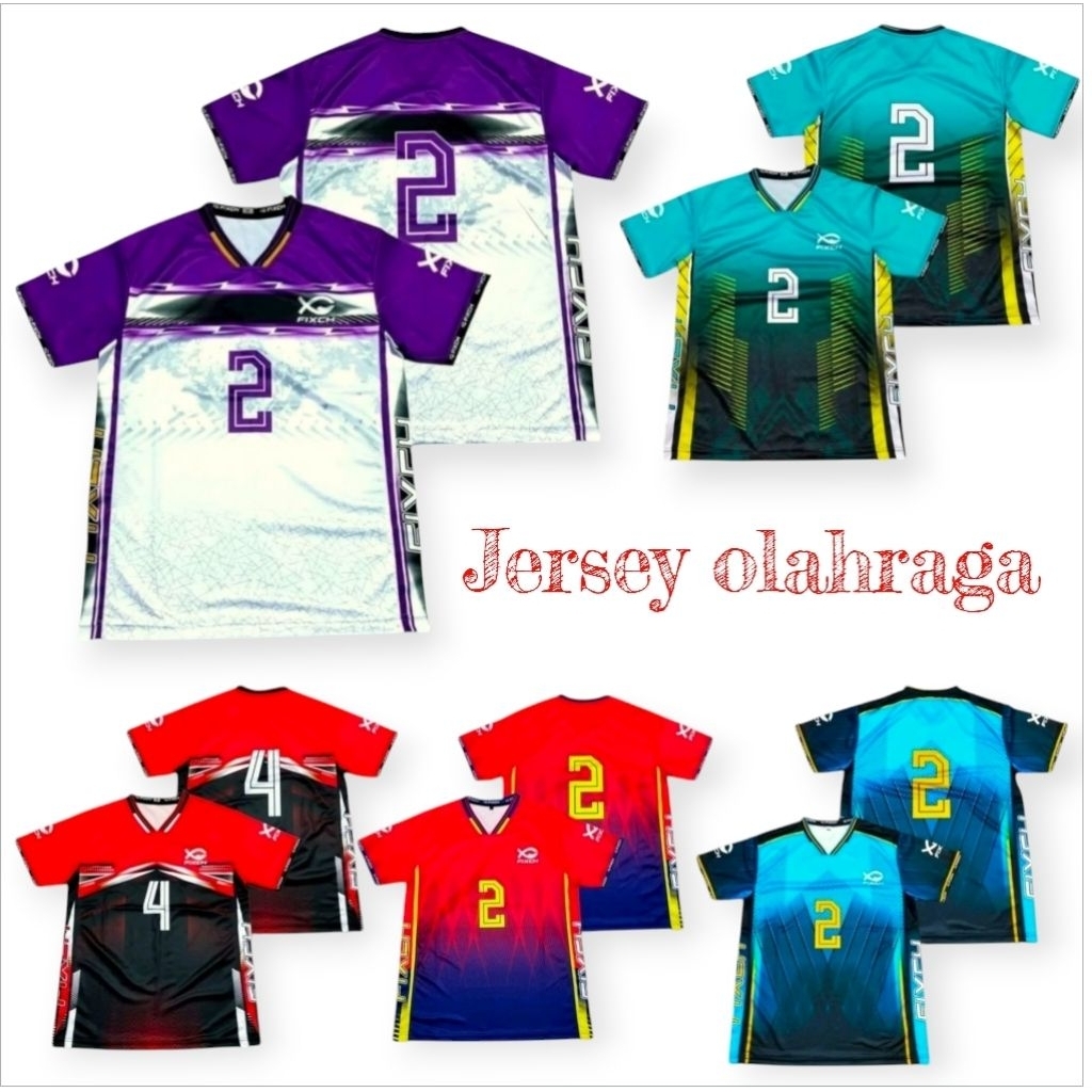 jersey voli full printing voli 1 lusin jersey lusinan tarkam voli full printing voli JERSEY VOLI FUL