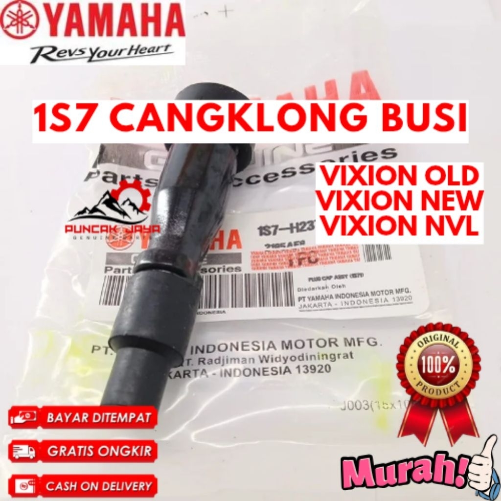 CANGKLONG BUSI ORIGINAL YAMAHA KODE 1S7, CANGKLONG BUSI VIXION OLD, CANGKLONG BUSI VIXION NEW, CANGK