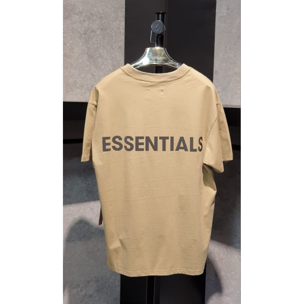 kaos oversize Essentials reflektif nyala 1/1 miror/kaos/t-shirt