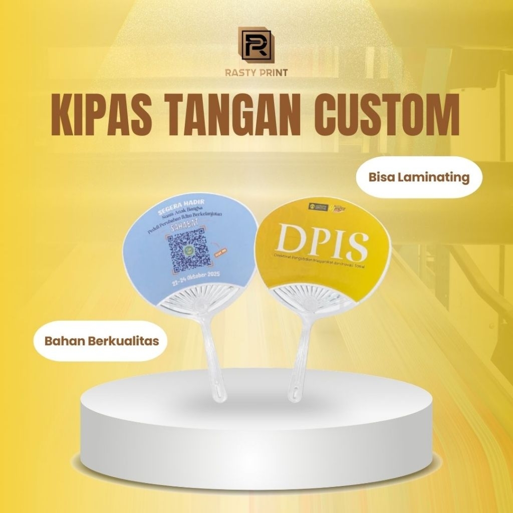 KIPAS TANGAN | KIPAS PLASTIK | KIPAS CUSTOM | HAND FAN CUSTOM