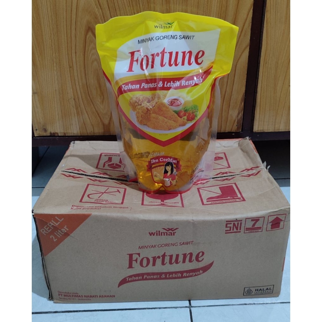 Minyak Goreng FORTUNE 2 Liter ( 1 dus )