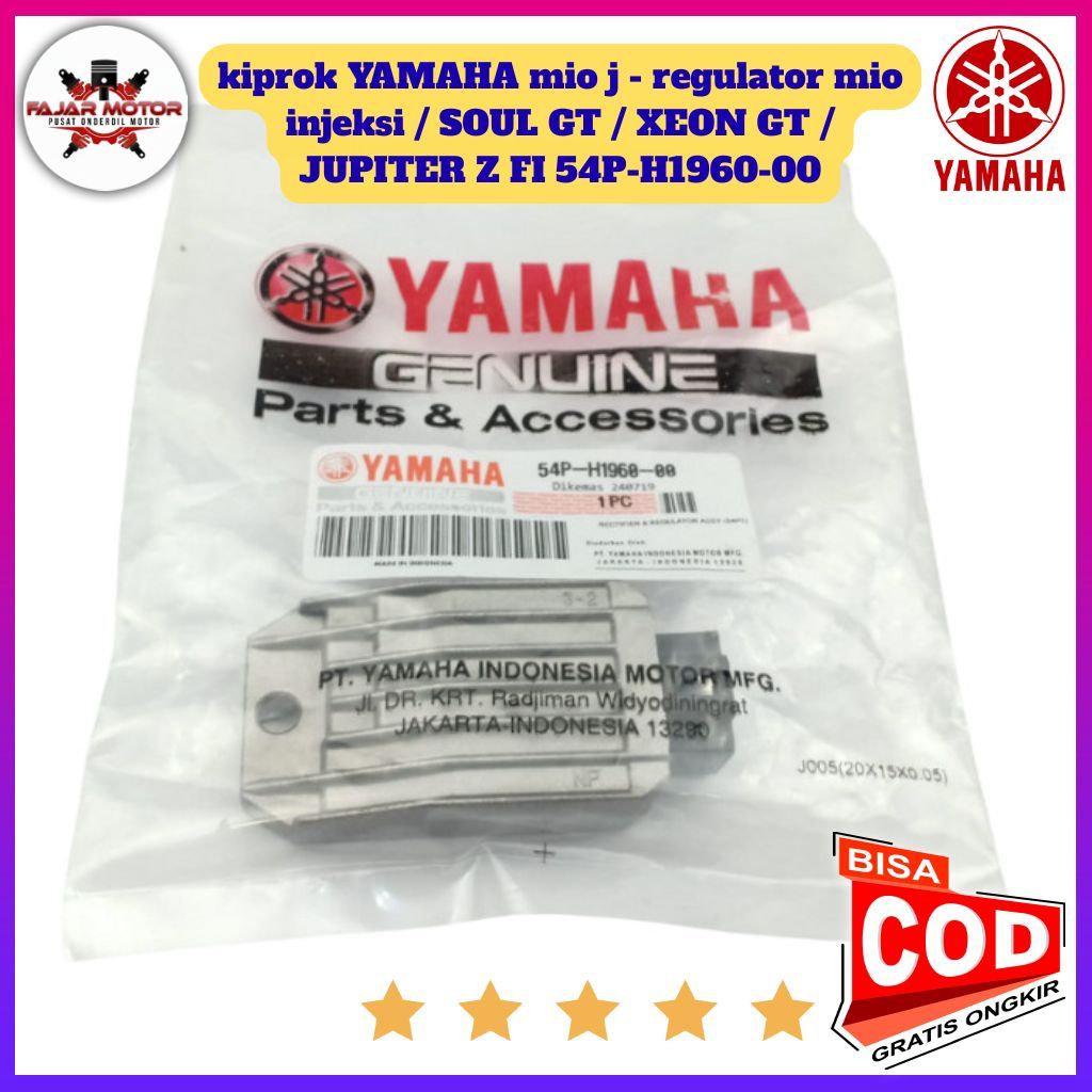 kiprok mio j Ori - Kiprok regulator Yamaha mio injeksi SOUL GT / XEON GT / JUPITER Z FI 54P