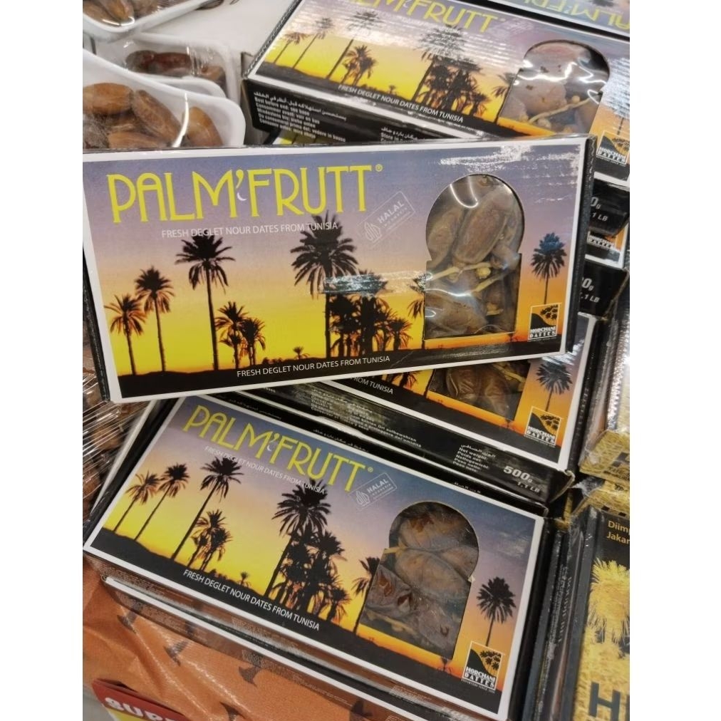 Palm'Frutt Kurma Palm Fruit 500gram Halal segar Deglet Nour dari Tunisia - Surabaya