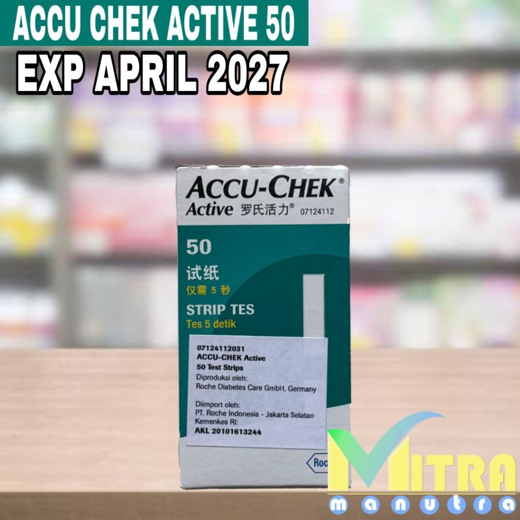 Accu Chek Active 50 Strip Test
