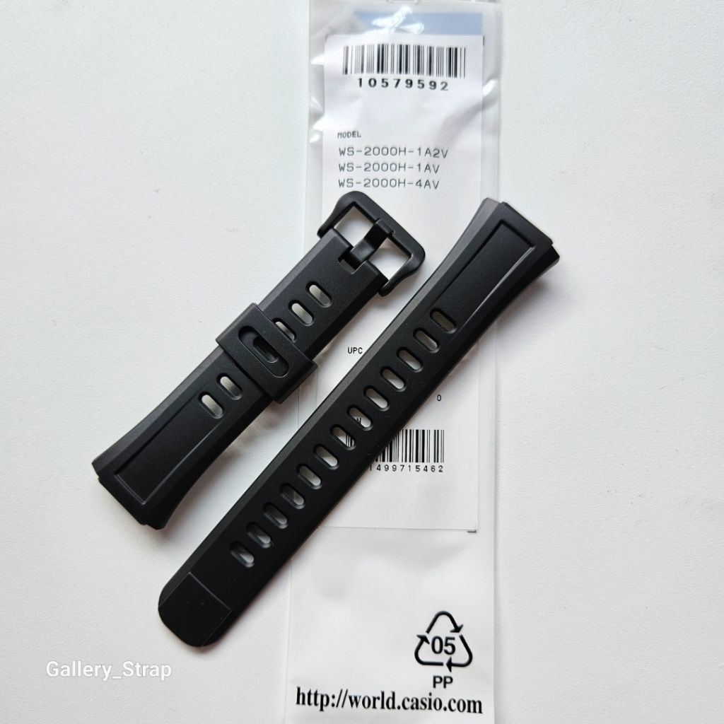 STRAP CASIO WS-2000H WS 2000H WS 2000 ORIGINAL