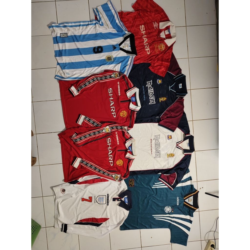 JERSEY ENGLAND LS, TREBLE MU, BRAZIL, ARGEN, NEWCASTLE, MU SHARP