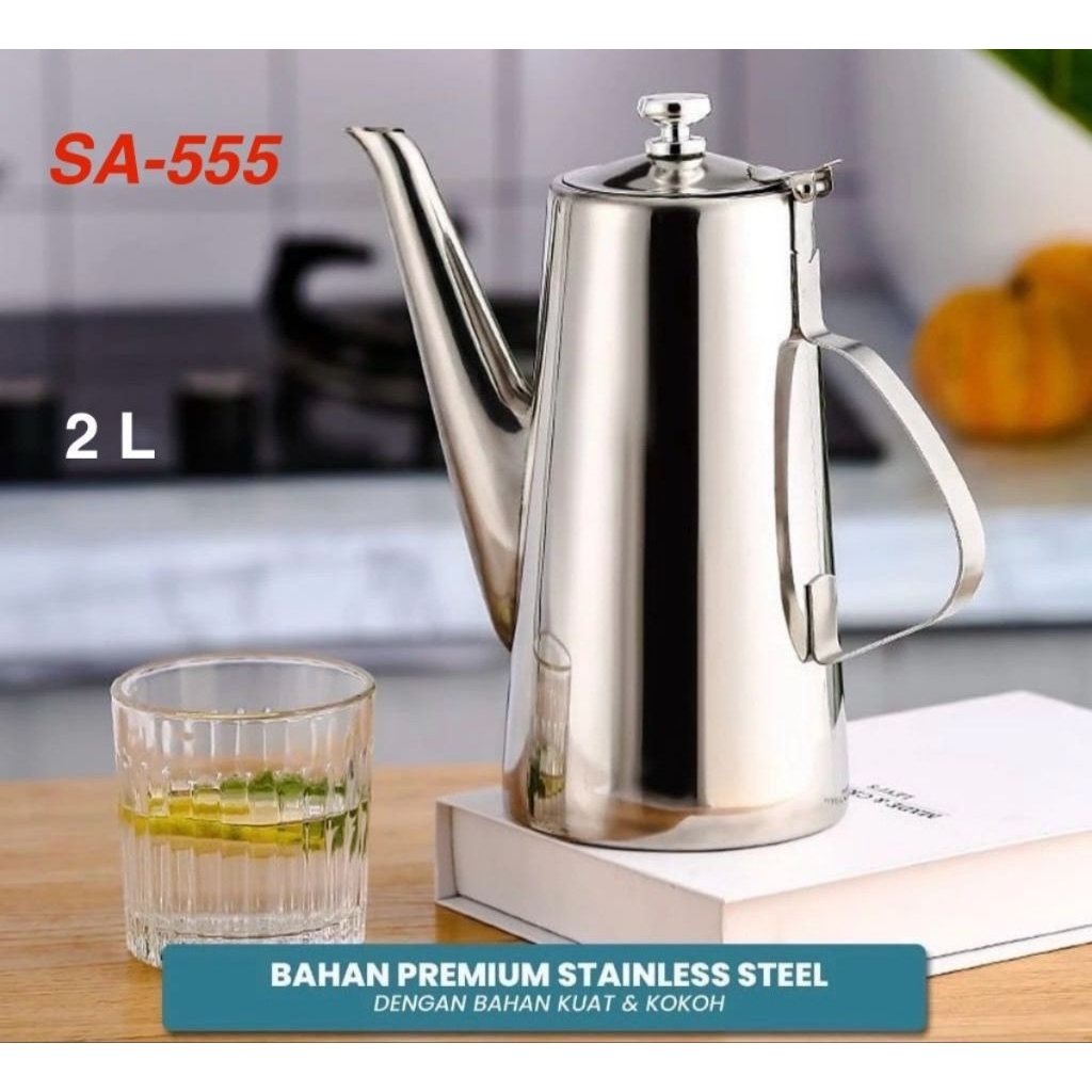 Teko Clasic Premium Stainless Steel 2 Liter SA-555